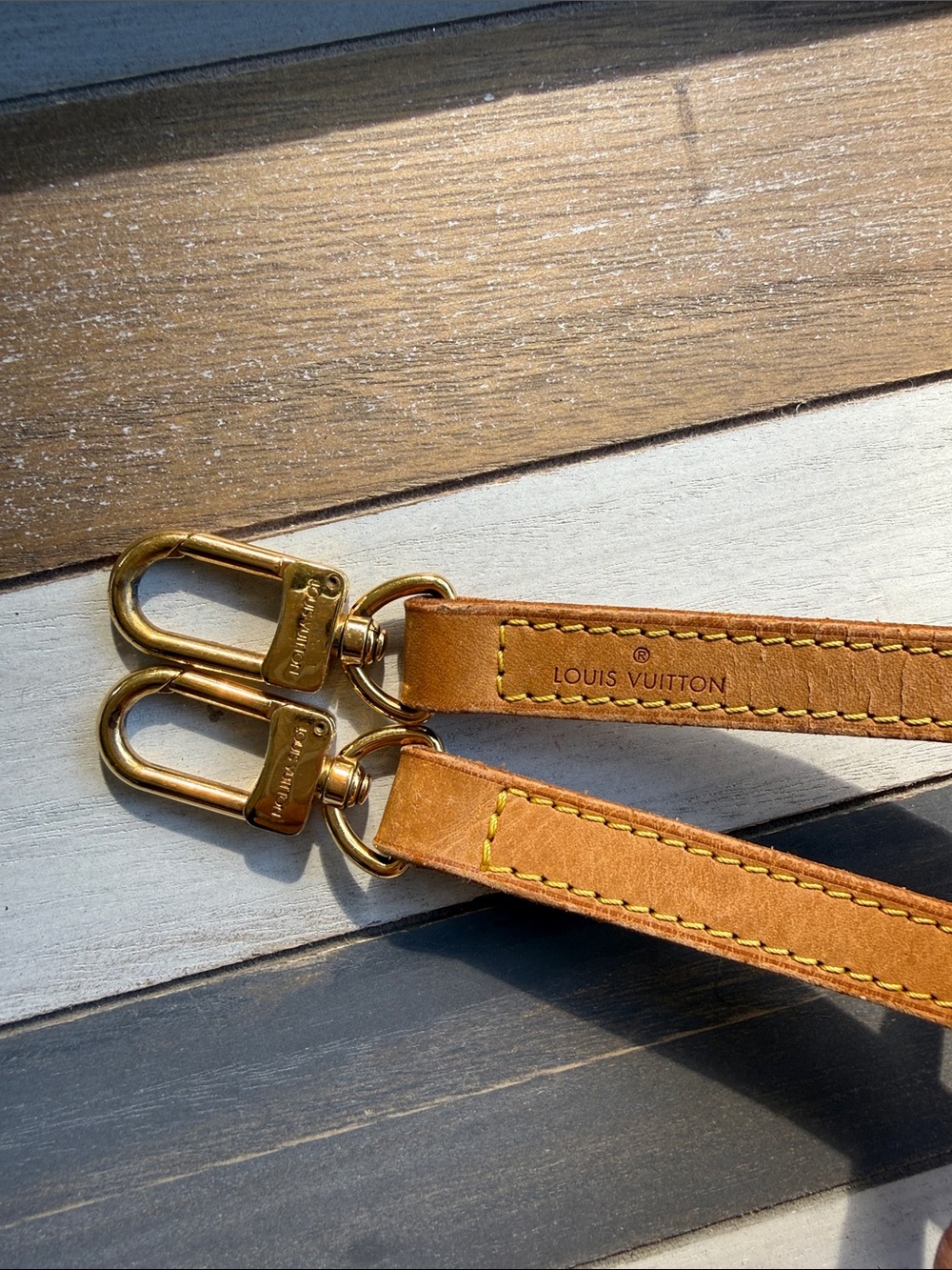 Authentic LOUIS VUITTON Vachetta 16mm Strap - Picture 4 of 14